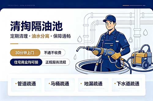 东莞清掏隔油池